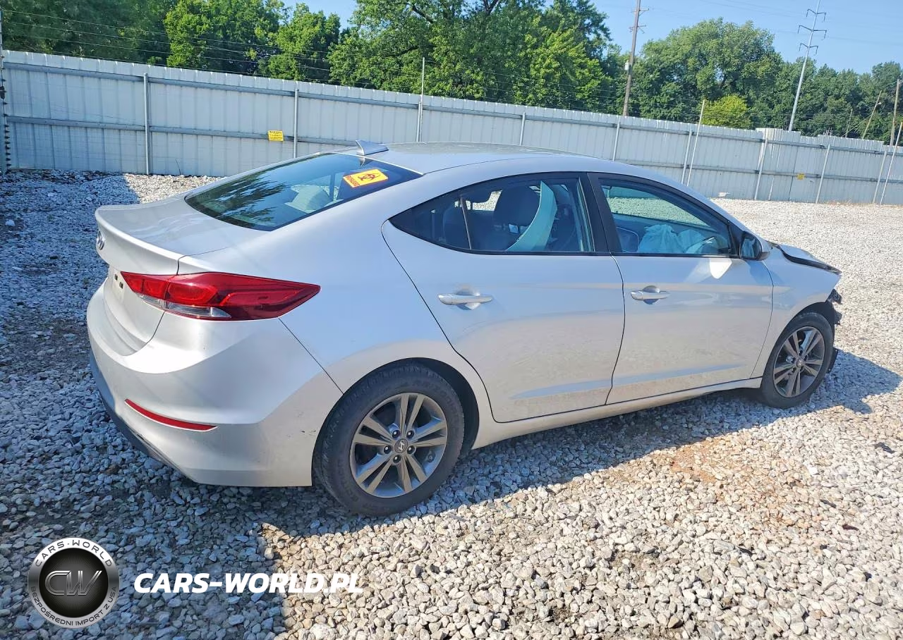 2017 Hyundai Elantra Se VIN:5NPD84LF4HH018016 - 3