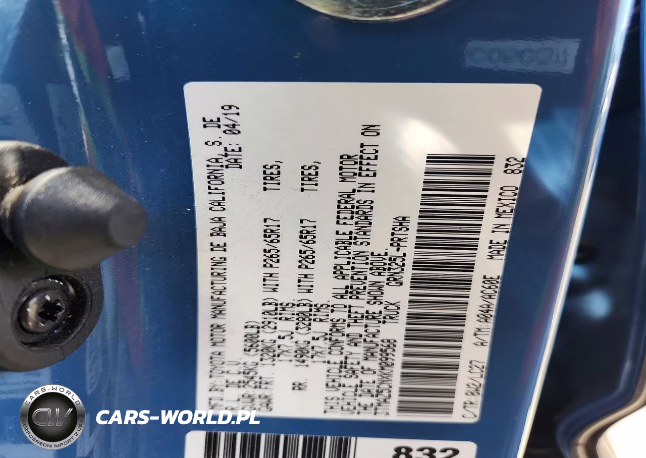 2019 Toyota Tacoma Sr5 V6 VIN:3TMAZ5CNXKM099568 - 13