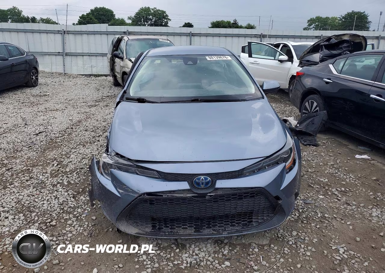 2020 Toyota Corolla Le VIN:JTDEBRBE3LJ023770 - 5