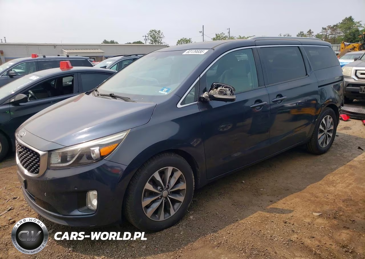 2016 Kia Sedona Sx VIN:KNDMC5C16G6108558 - 1