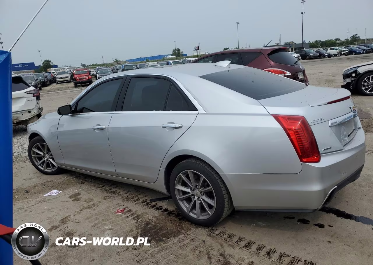 2018 Cadillac Cts Luxury VIN:1G6AX5SX4J0135803 - 2