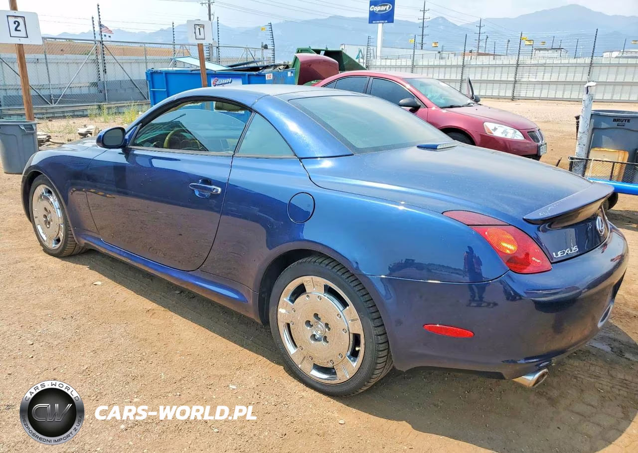 2002 Lexus Sc 430 VIN:JTHFN48Y420023831 - 2
