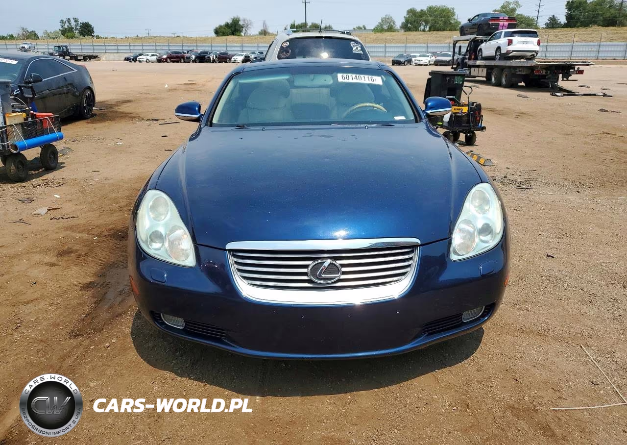 2002 Lexus Sc 430 VIN:JTHFN48Y420023831 - 5