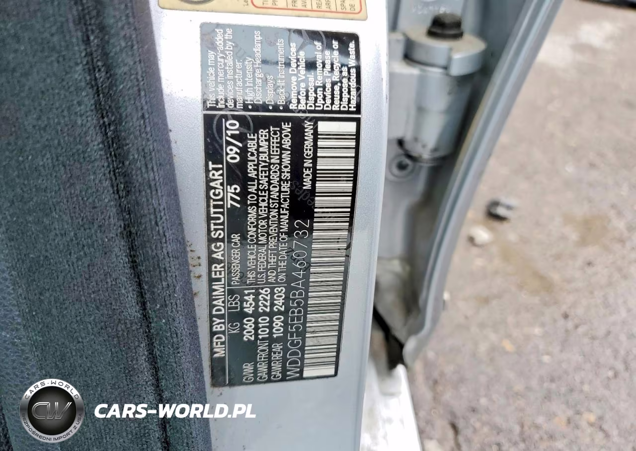 2011 Mercedes-Benz C 300 VIN:WDDGF5EB5BA460732 - 12