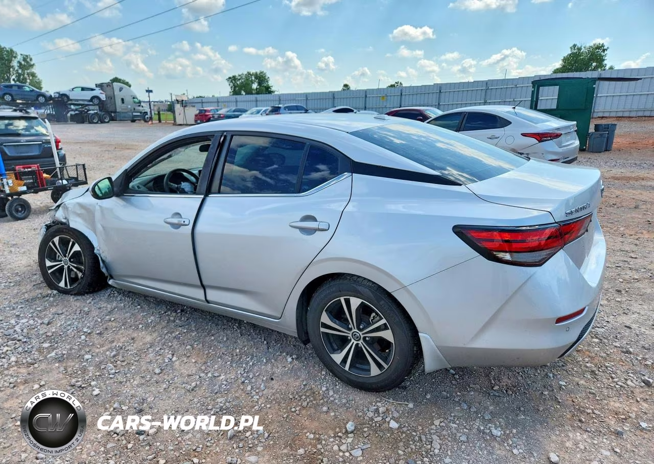 2022 Nissan Sentra Sv VIN:3N1AB8CV7NY231787 - 2