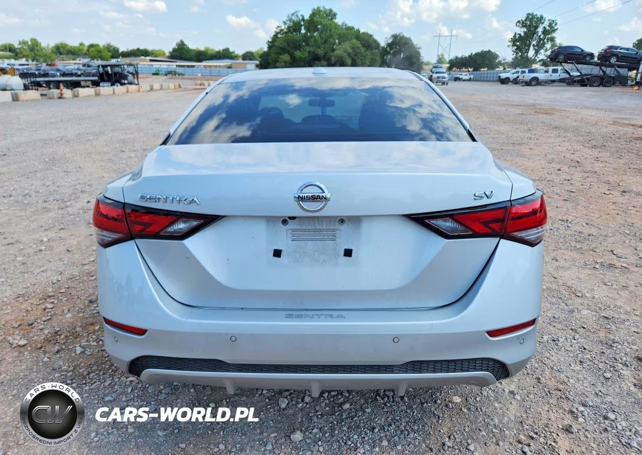 2022 Nissan Sentra Sv VIN:3N1AB8CV7NY231787 - 6