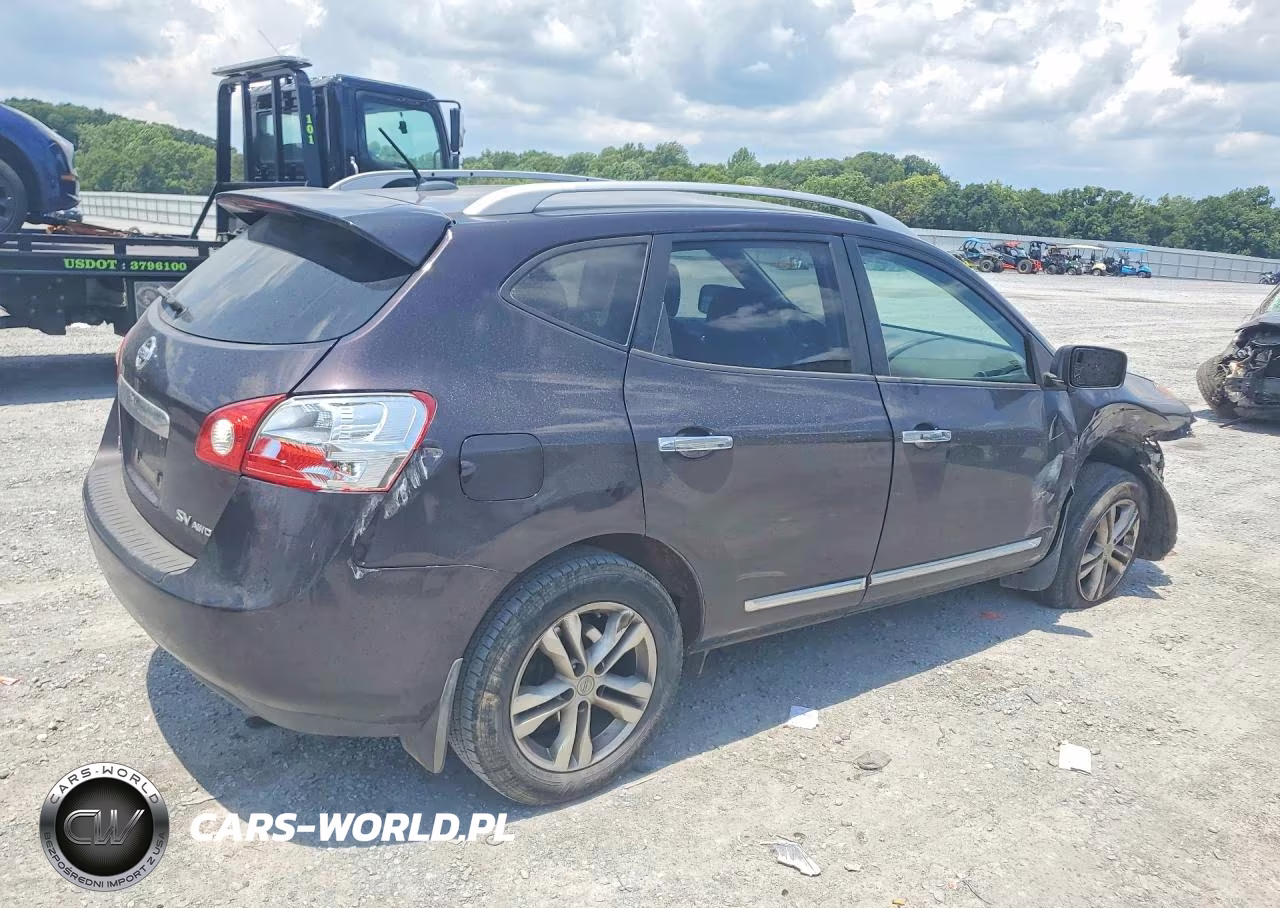 2012 Nissan Rogue S VIN:JN8AS5MV8CW405790 - 3