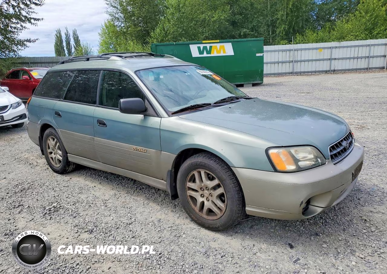 2003 Subaru Legacy Outback Awp VIN:4S3BH675537634454 - 4