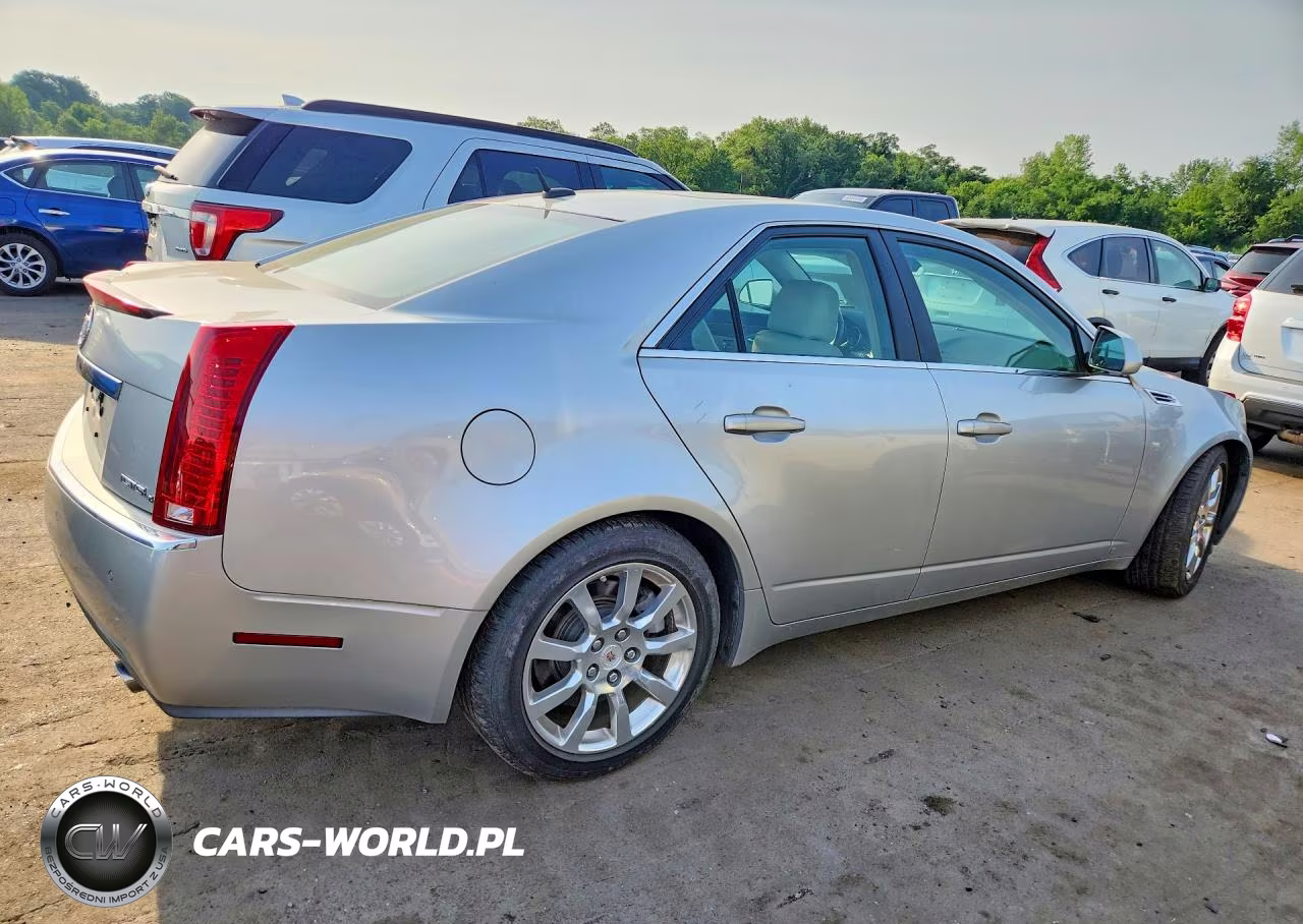 2008 Cadillac Cts Hi Feature V6 VIN:1G6DT57V780195410 - 3