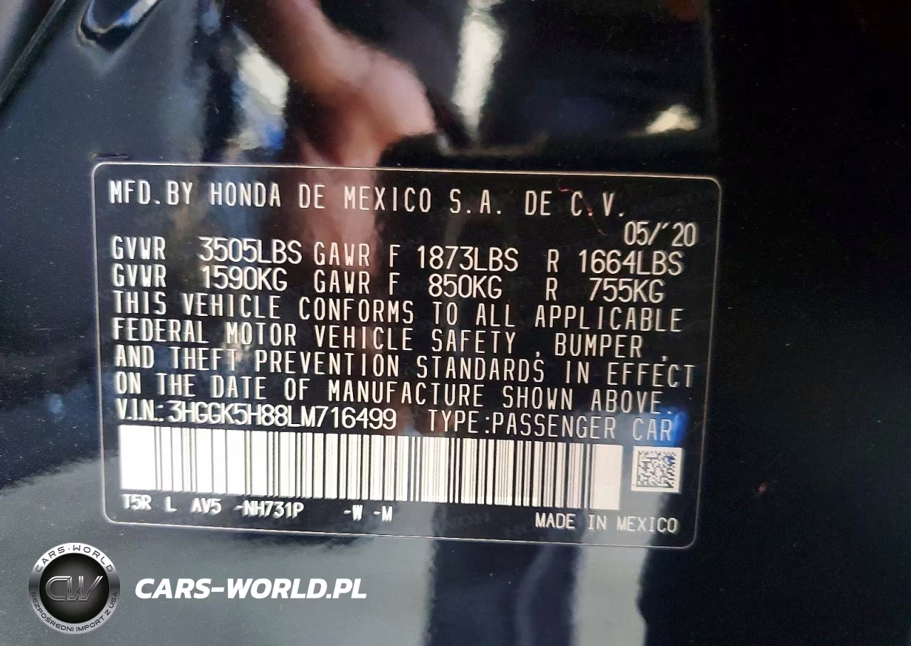 2020 Honda Fit Ex VIN:3HGGK5H88LM716499 - 12