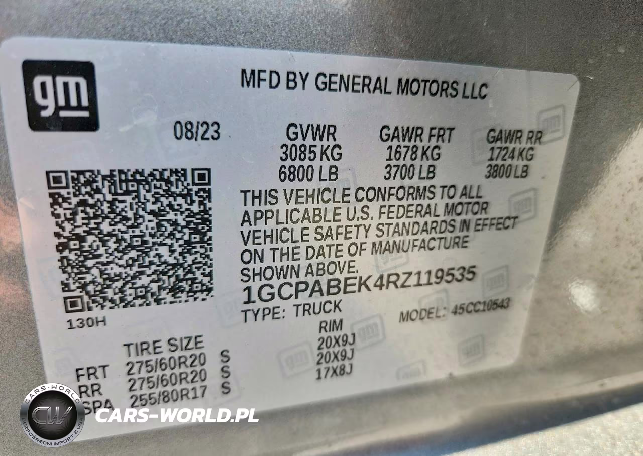2024 Chevrolet Silverado C1500 Custom VIN:1GCPABEK4RZ119535 - 12