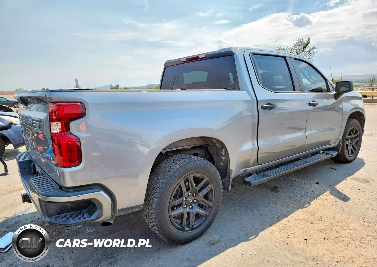 2024 Chevrolet Silverado C1500 Custom VIN:1GCPABEK4RZ119535 - 3