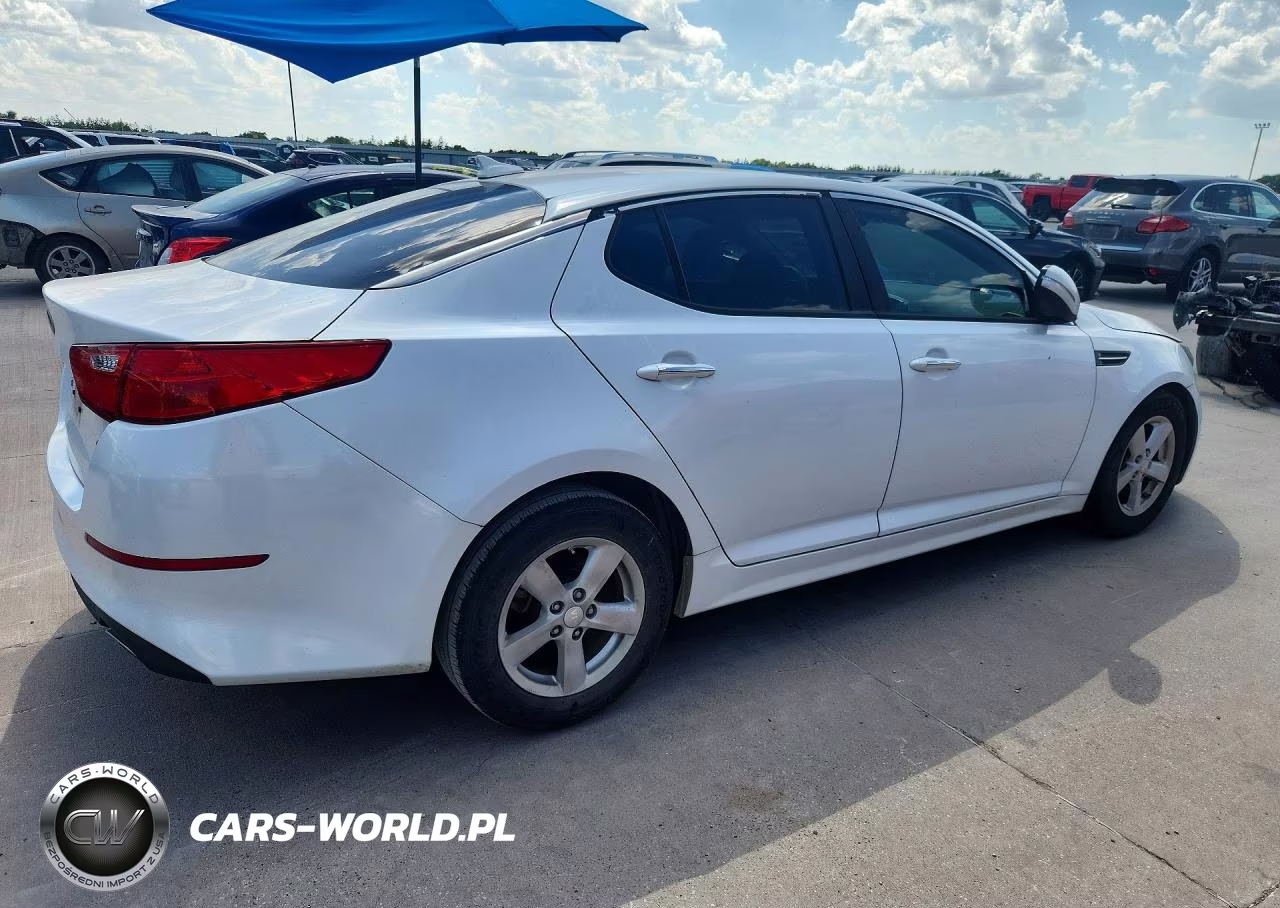 2015 Kia Optima Lx VIN:KNAGM4A78F5559956 - 3