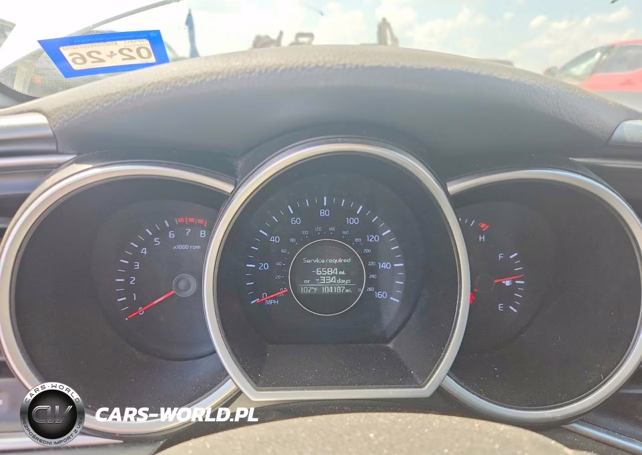 2015 Kia Optima Lx VIN:KNAGM4A78F5559956 - 9