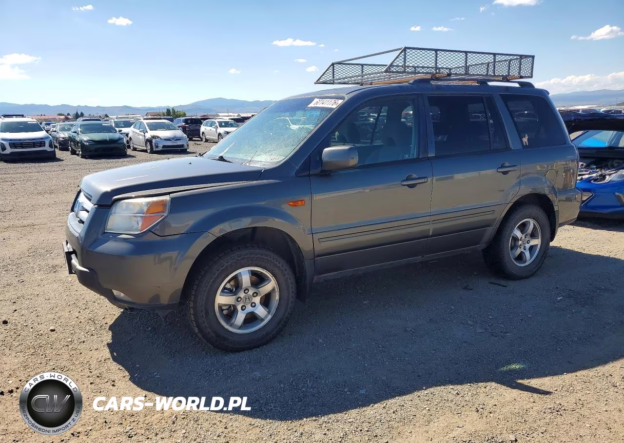 2007 Honda Pilot Ex VIN:5FNYF18417B025953 - 1