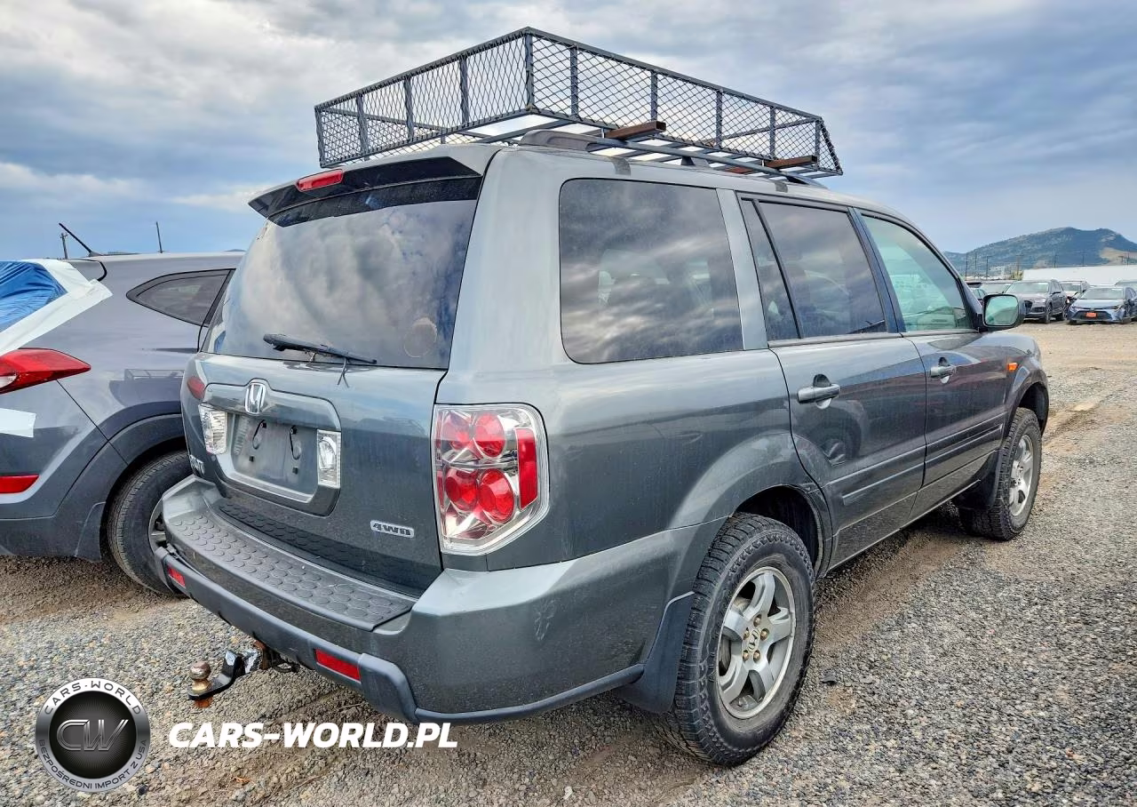 2007 Honda Pilot Ex VIN:5FNYF18417B025953 - 3