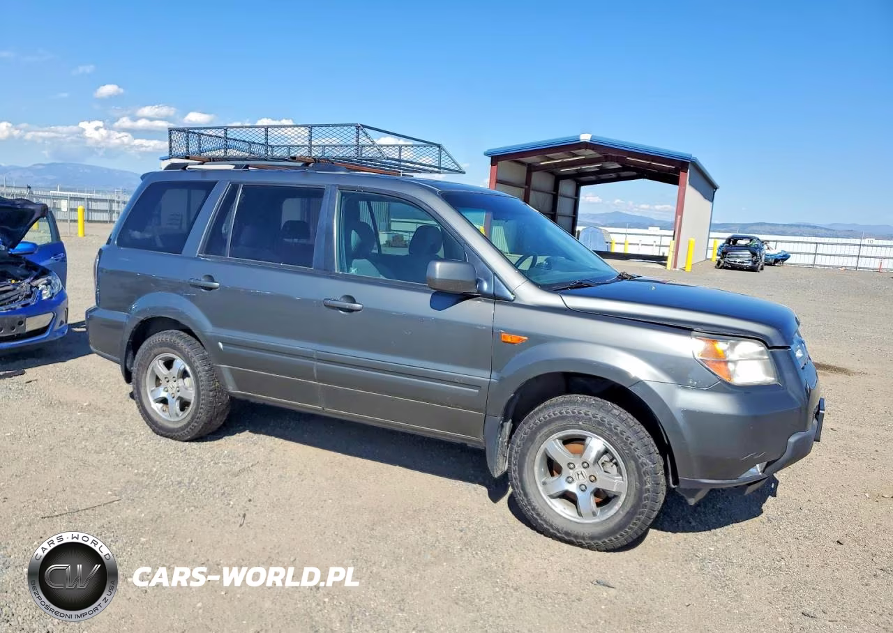2007 Honda Pilot Ex VIN:5FNYF18417B025953 - 4