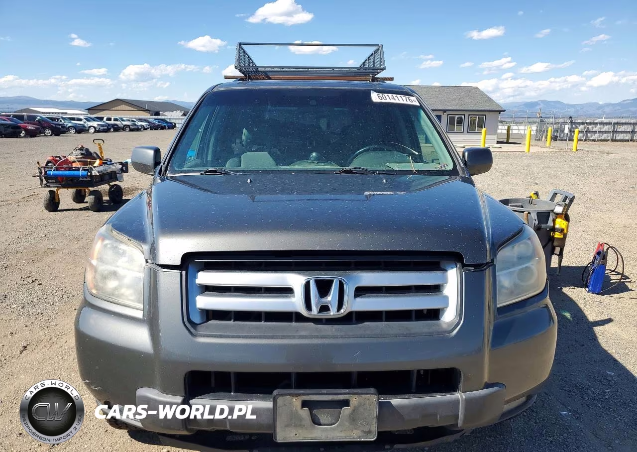 2007 Honda Pilot Ex VIN:5FNYF18417B025953 - 5