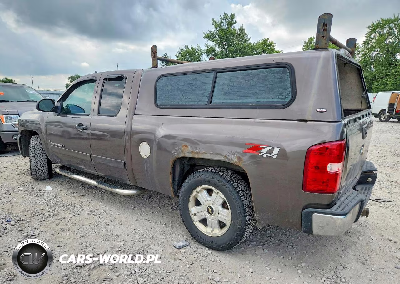 2008 Chevrolet Silverado K1500 VIN:2GCEK190581249449 - 2