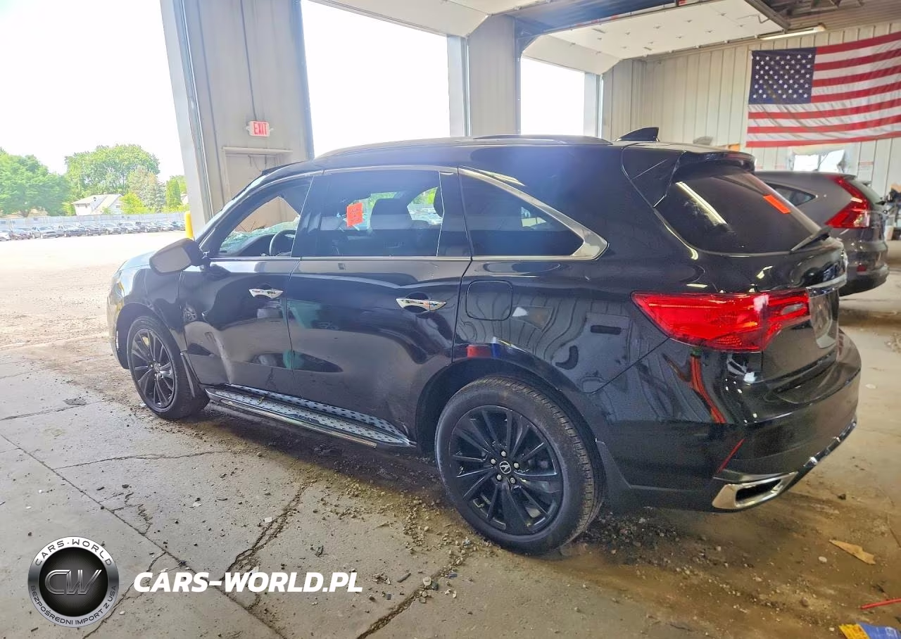 2017 Acura Mdx VIN:5FRYD4H32HB012207 - 2