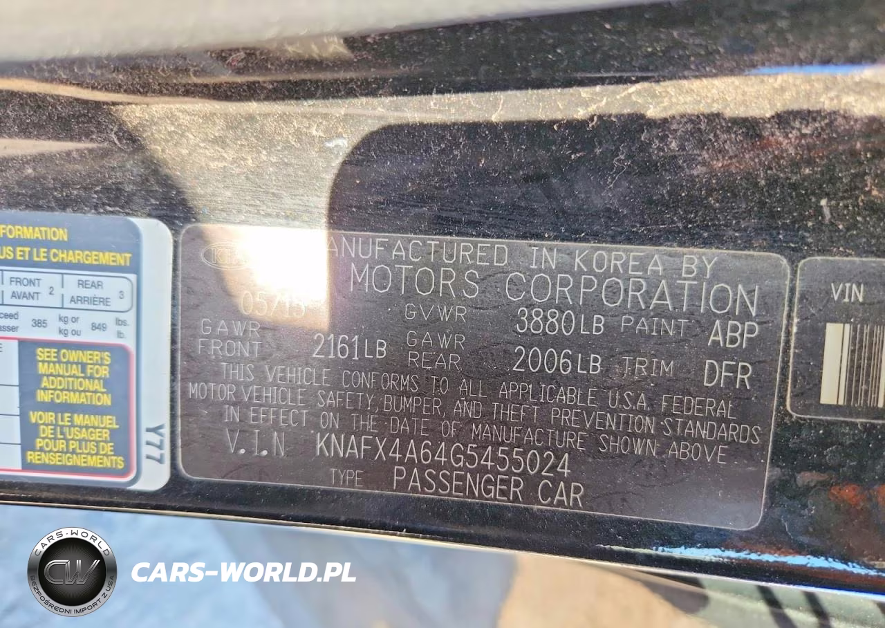 2016 Kia Forte Lx VIN:KNAFX4A64G5455024 - 13