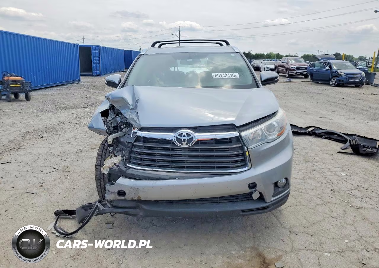 2016 Toyota Highlander Xle VIN:5TDKKRFH8GS164074 - 5