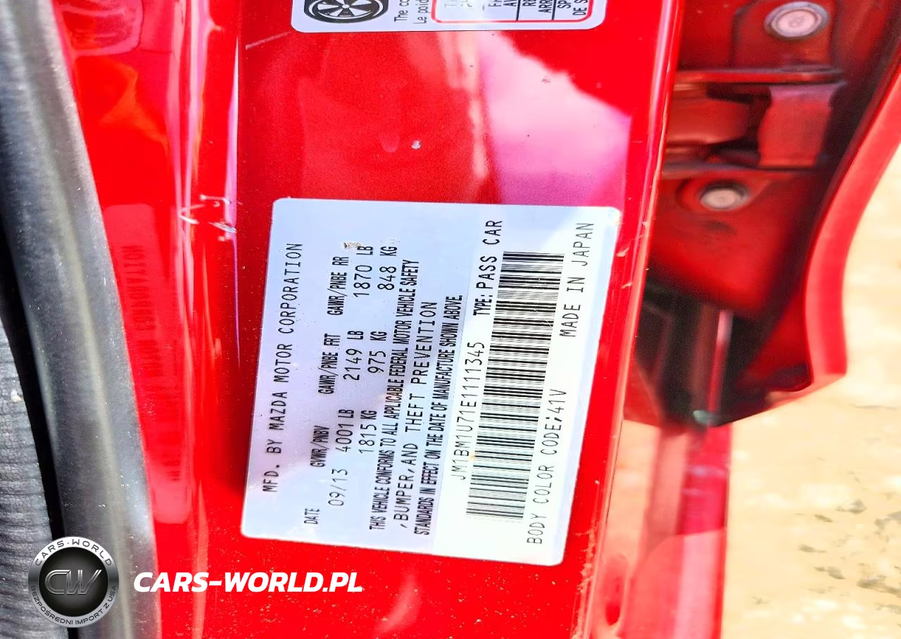 2014 Mazda 3 Sport VIN:JM1BM1U71E1111345 - 12