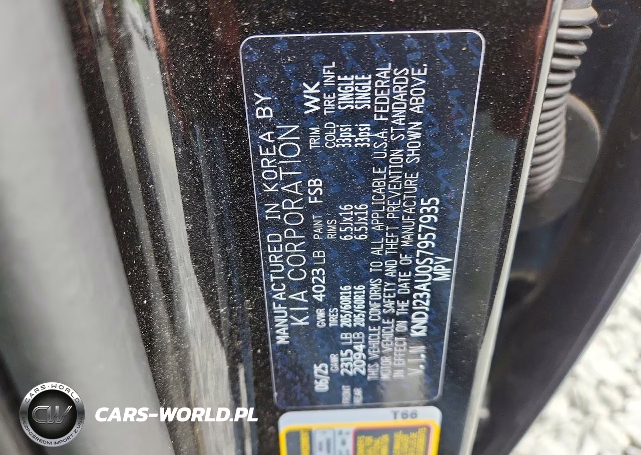 2025 Kia Soul Lx VIN:KNDJ23AU0S7957935 - 12