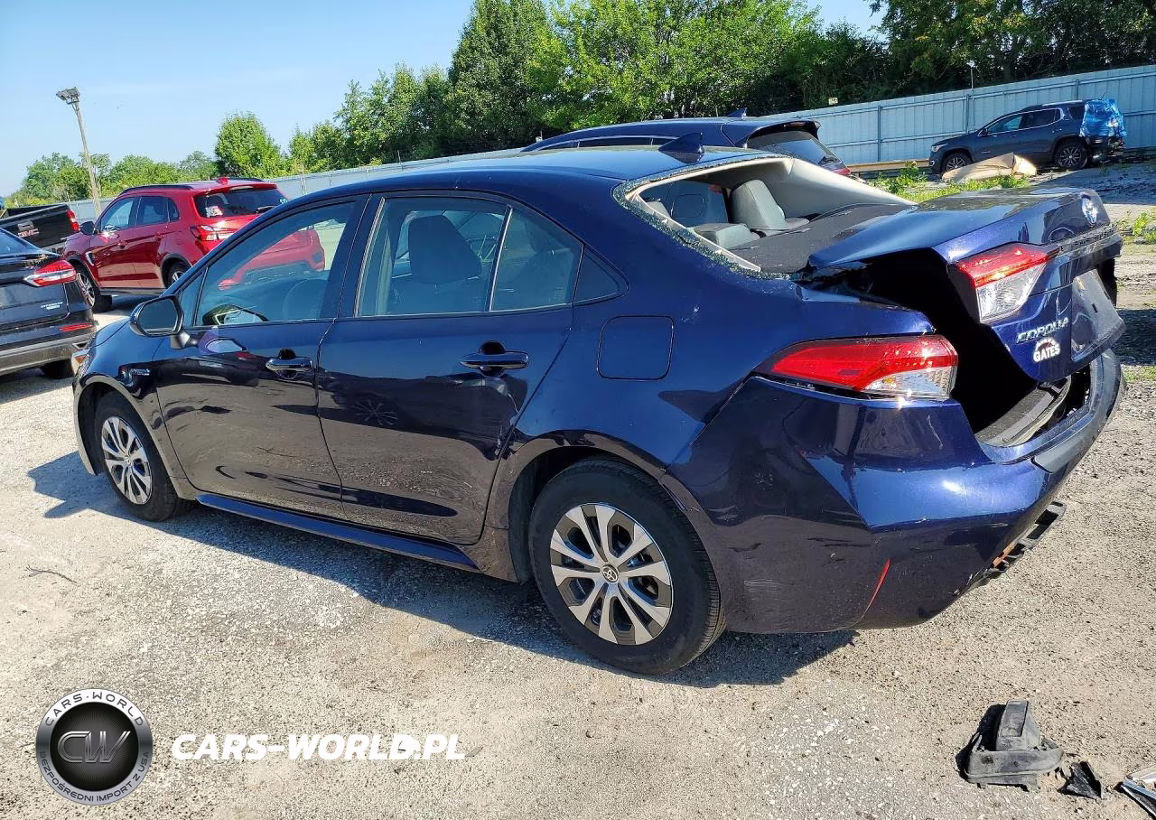 2021 Toyota Corolla Le VIN:JTDEAMDE0MJ032320 - 2