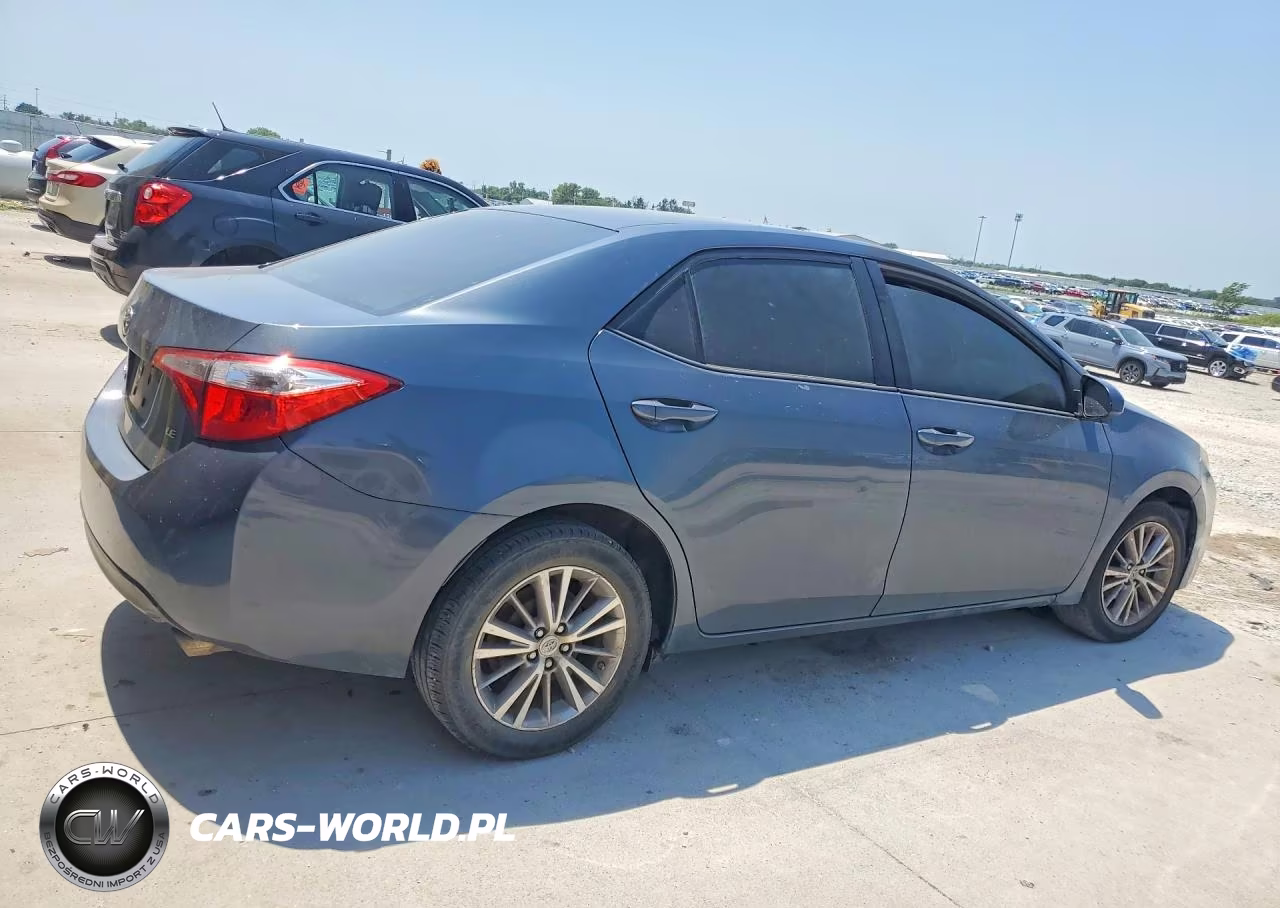 2015 Toyota Corolla Le Plus VIN:2T1BURHE6FC267238 - 3
