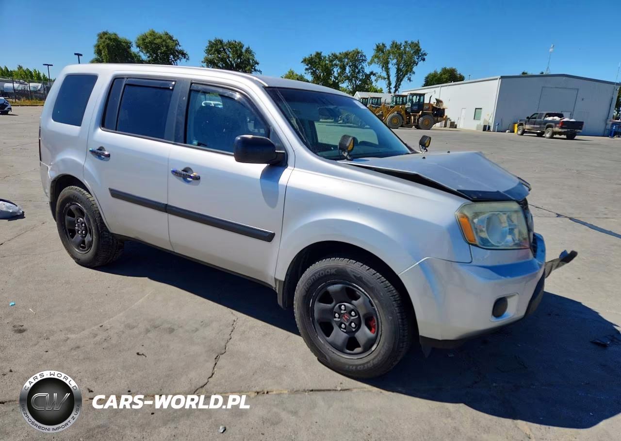 2011 Honda Pilot Lx VIN:5FNYF3H29BB053163 - 4
