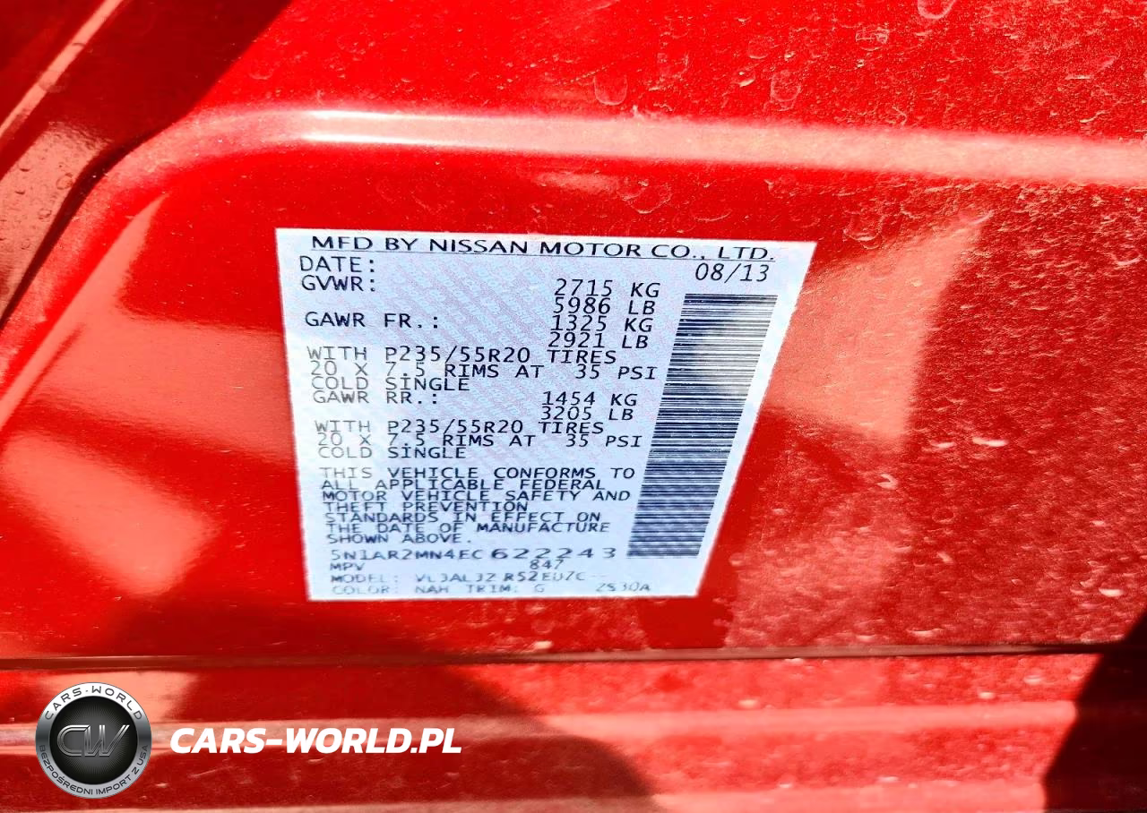 2014 Nissan Pathfinder S VIN:5N1AR2MN4EC622243 - 13