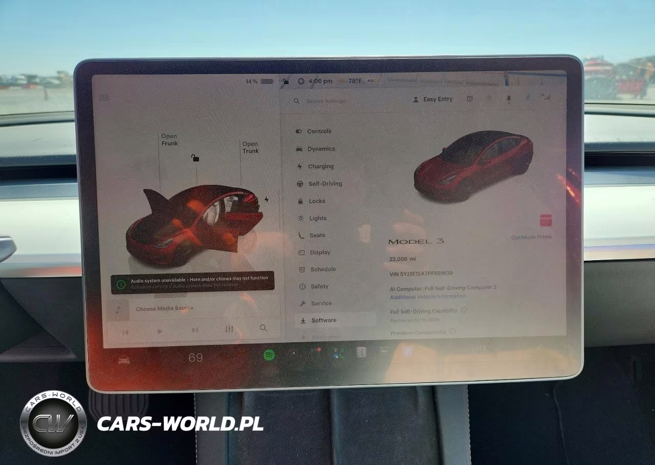 2023 Tesla Model 3 VIN:5YJ3E1EA7PF551639 - 9
