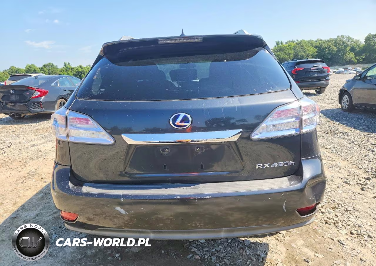 2011 Lexus Rx 450H VIN:JTJBC1BA1B2033637 - 6