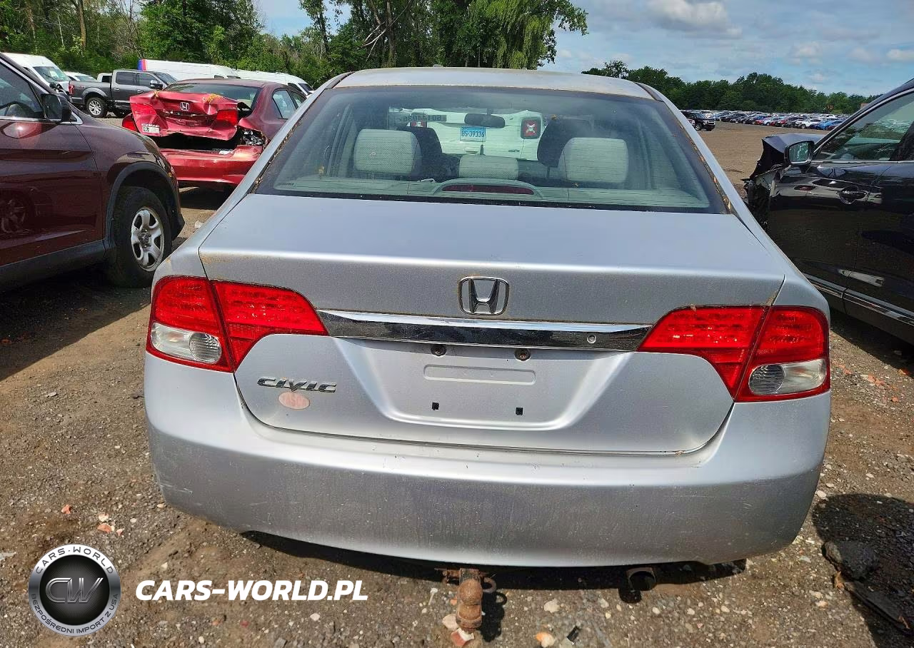 2009 Honda Civic Lx VIN:2HGFA16519H314184 - 6