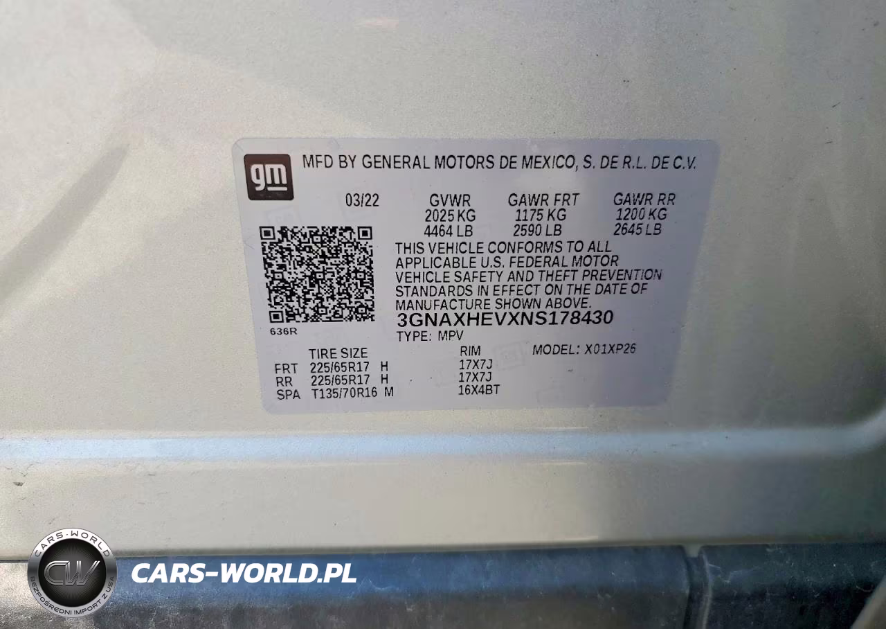 2022 Chevrolet Equinox Ls VIN:3GNAXHEVXNS178430 - 13