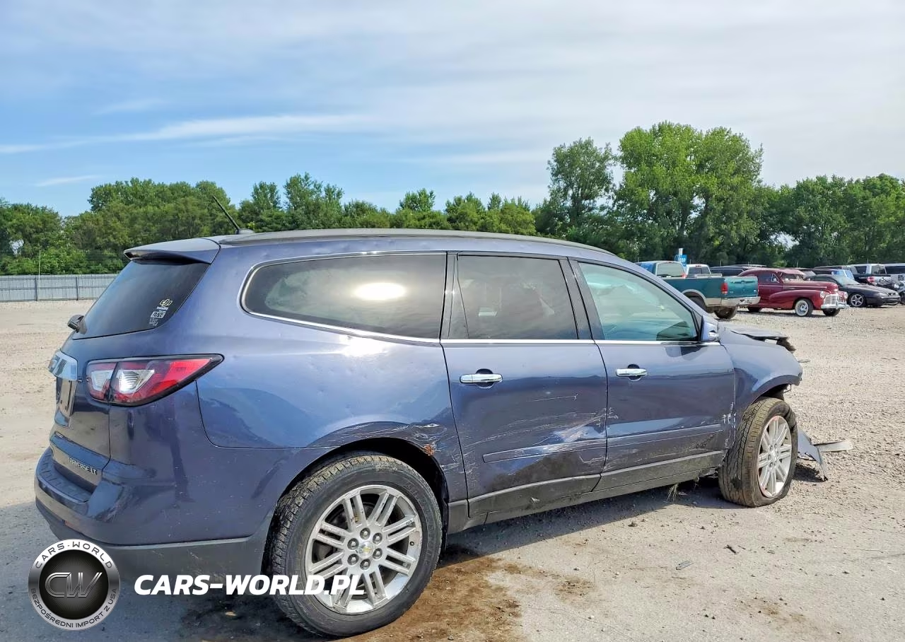 2014 Chevrolet Traverse Lt VIN:1GNKRGKDXEJ207690 - 3