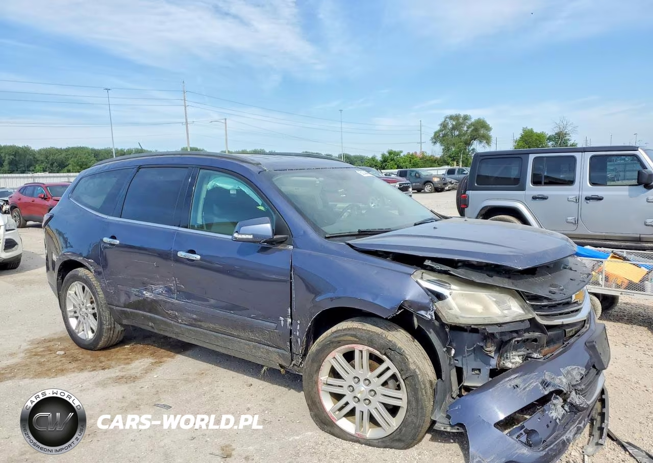 2014 Chevrolet Traverse Lt VIN:1GNKRGKDXEJ207690 - 4