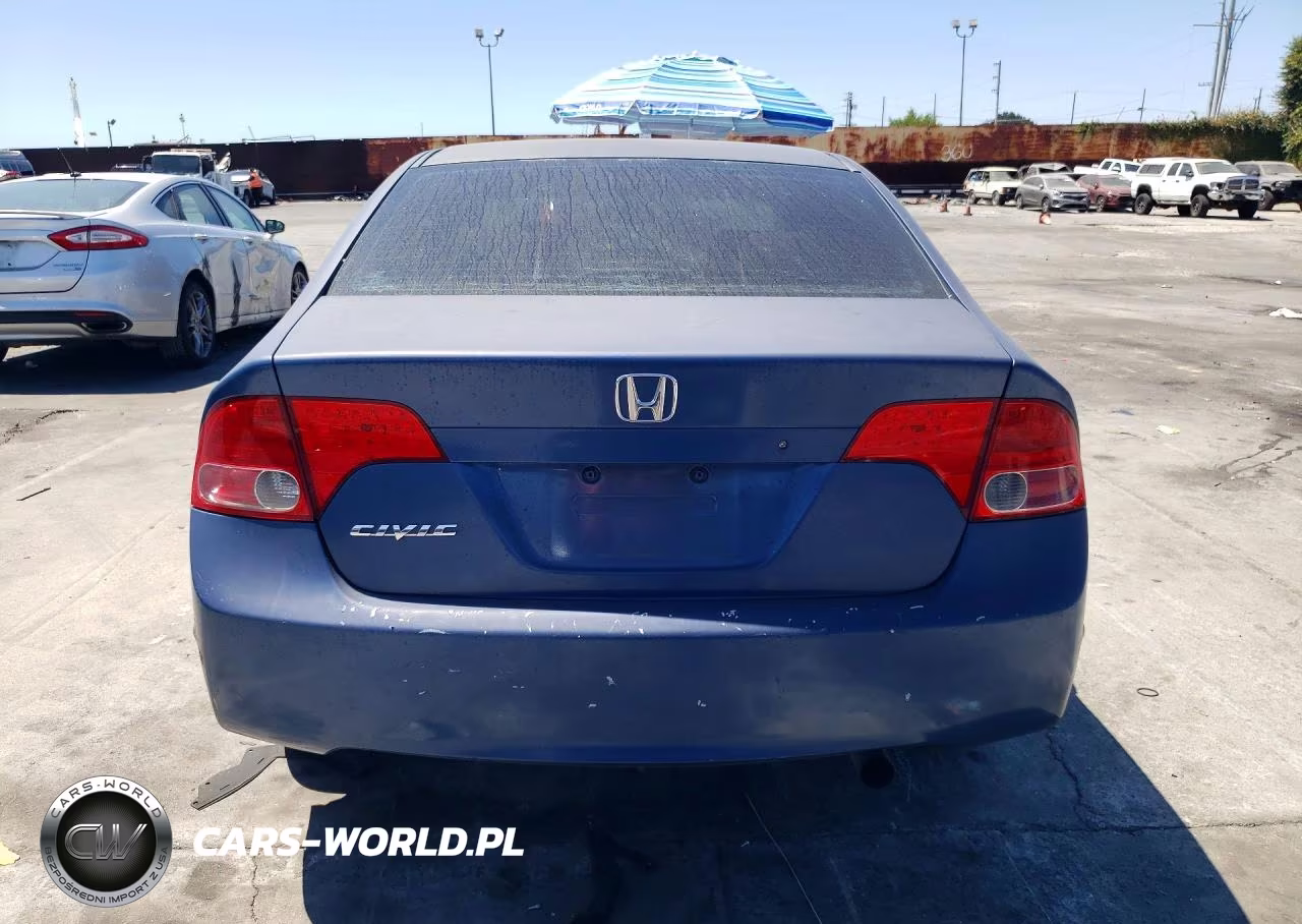 2008 Honda Civic Lx VIN:2HGFA16568H526867 - 6