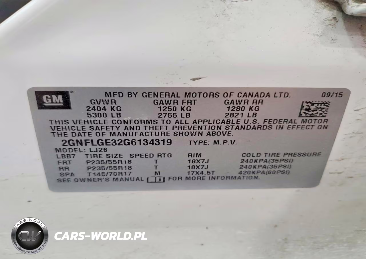 2016 Chevrolet Equinox Ltz VIN:2GNFLGE32G6134319 - 13