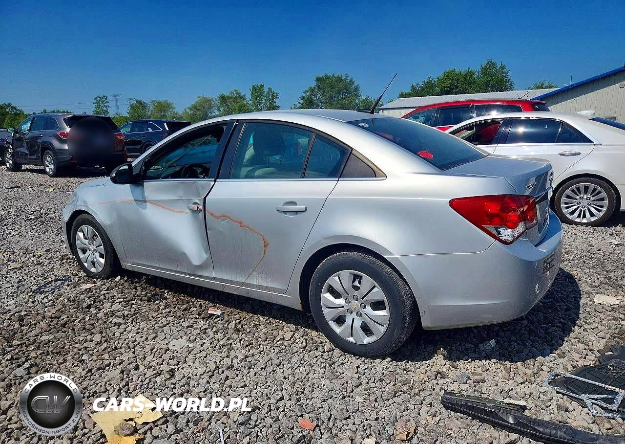 2012 Chevrolet Cruze Ls VIN:1G1PC5SH7C7282356 - 2