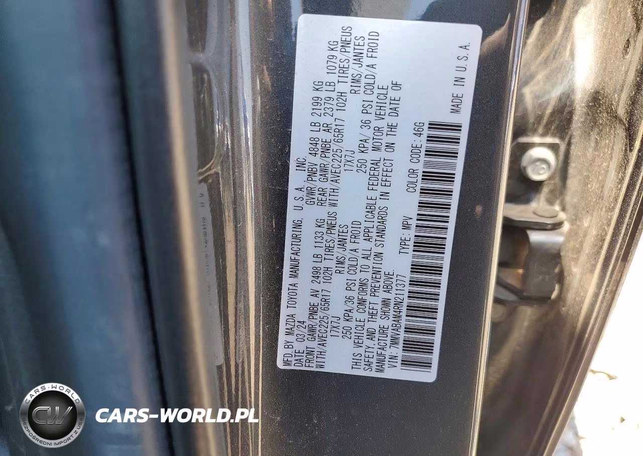 2024 Mazda Cx-50 Select VIN:7MMVABAM4RN211377 - 13