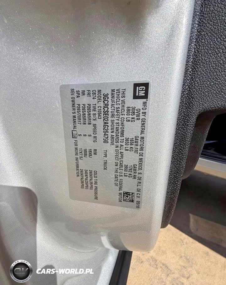 2010 Chevrolet Silverado C1500 Lt VIN:3GCRCSE02AG264790 - 10