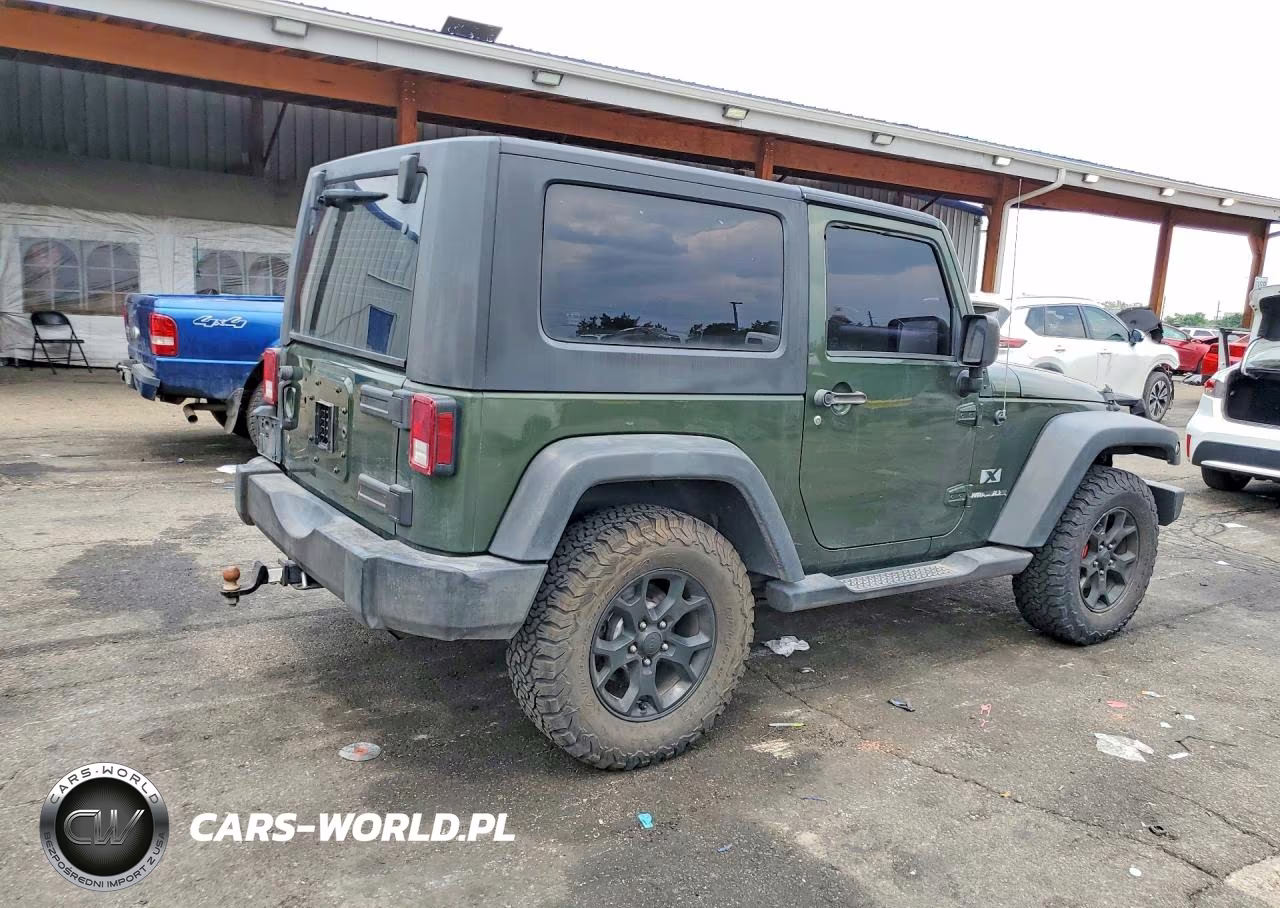 2008 Jeep Wrangler X VIN:1J8FA24108L626883 - 3