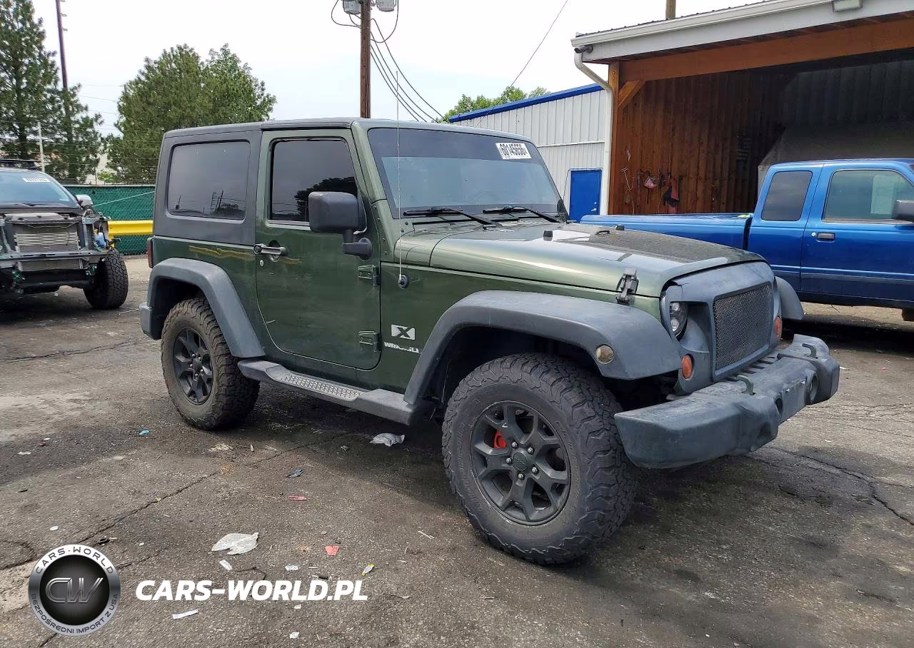 2008 Jeep Wrangler X VIN:1J8FA24108L626883 - 4
