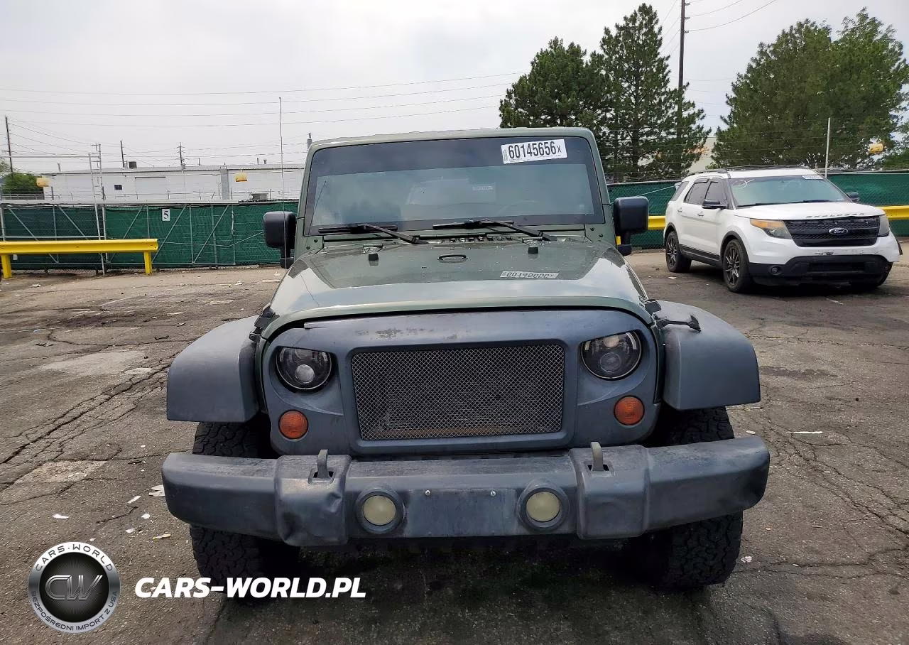 2008 Jeep Wrangler X VIN:1J8FA24108L626883 - 5