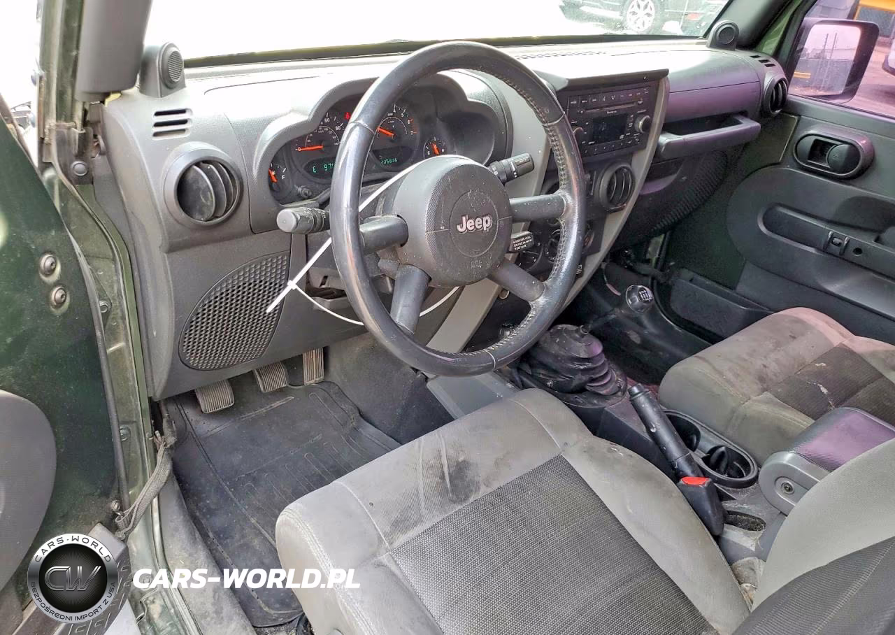2008 Jeep Wrangler X VIN:1J8FA24108L626883 - 8