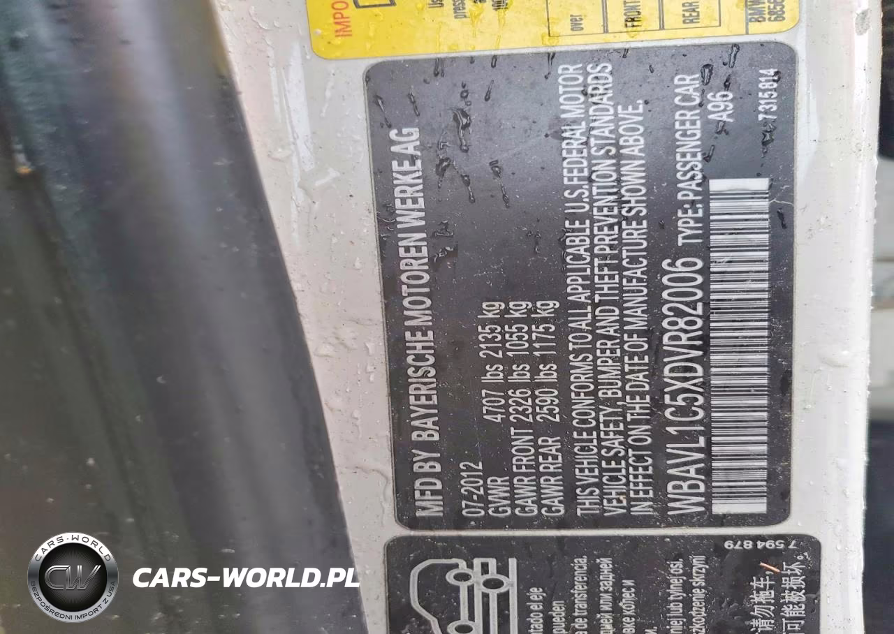 2013 BMW X1 xDrive28I VIN:WBAVL1C5XDVR82006 - 13