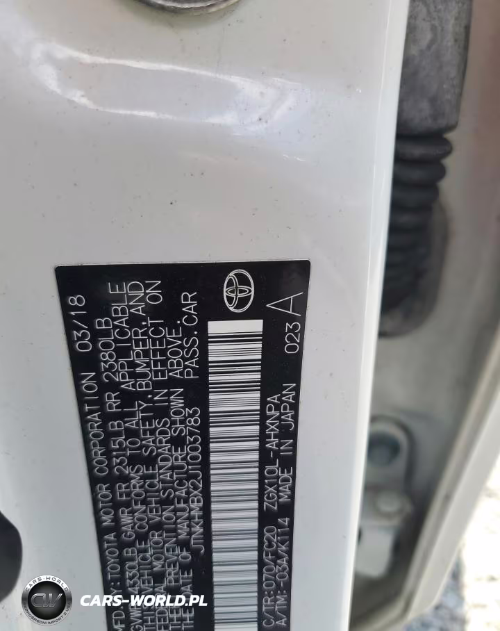 2018 Toyota C-Hr Xle VIN:JTNKHMBX2J1003783 - 13