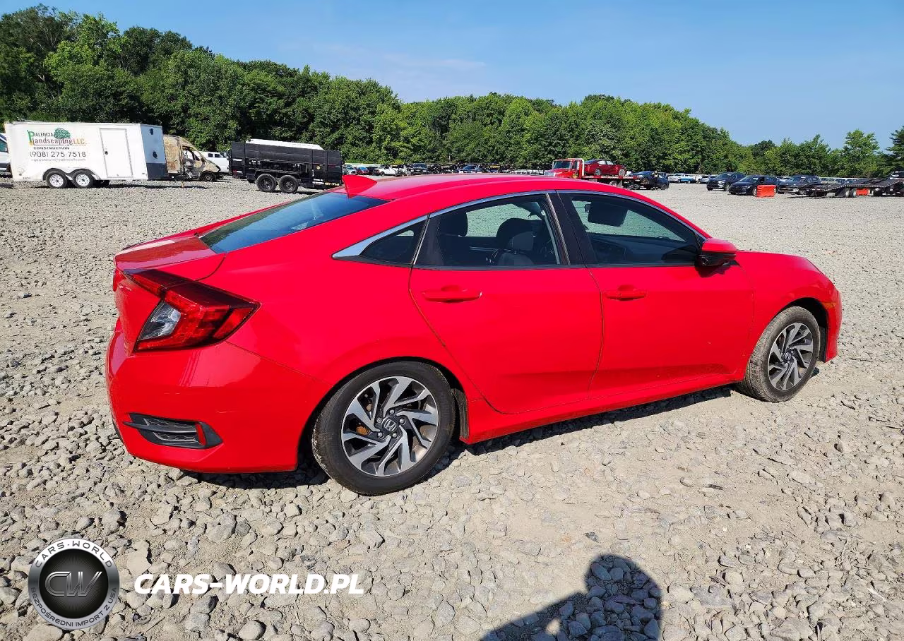 2018 Honda Civic Ex VIN:2HGFC2F74JH539897 - 3